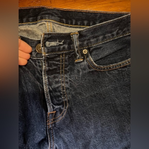 Abercrombie & fitch men’s 30x30 blue denim slim fit jeans EUC - Picture 7 of 8